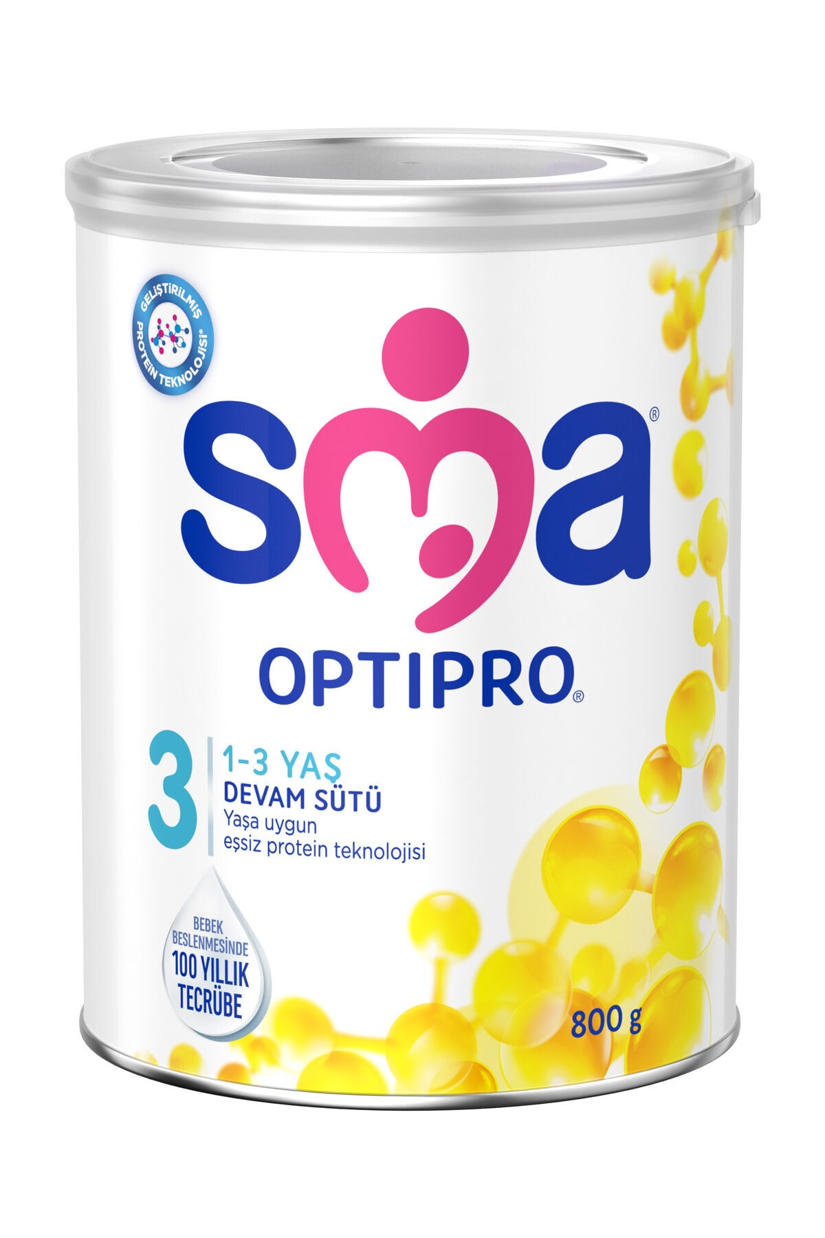 SMA Optipro 3 Devam Sütü 800 G 1-3 Yaş