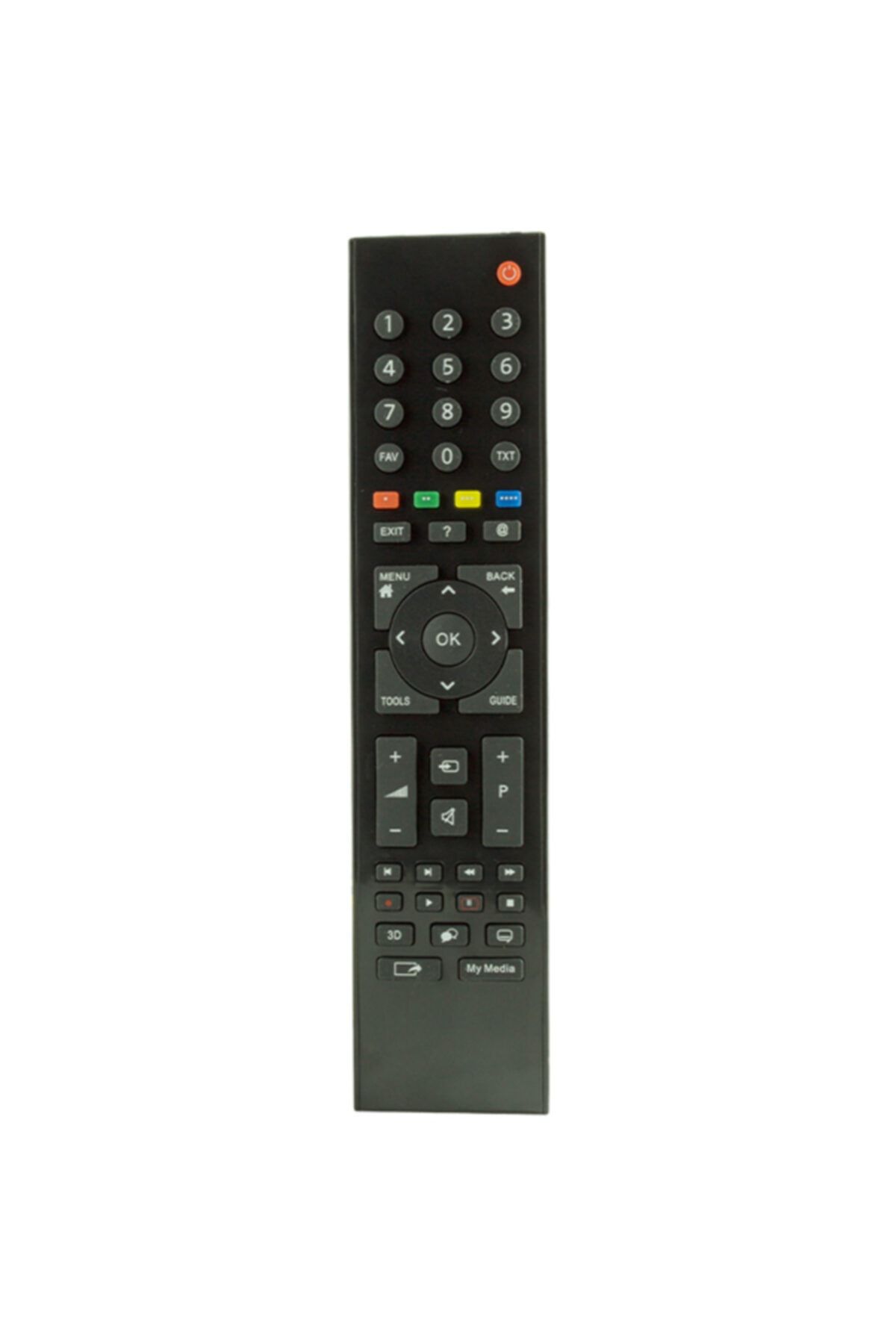 Arçelik-Weko KL -beko 3D Button LCD-LED TV Remote Control (RC3214802/01-ts1187r-1) 300g 1