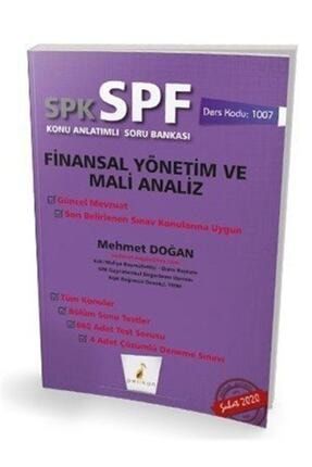 Spk Spf Finansal Yönetim ve Mali Analiz Konu Anlatımlı Soru Bankası 1007 378801