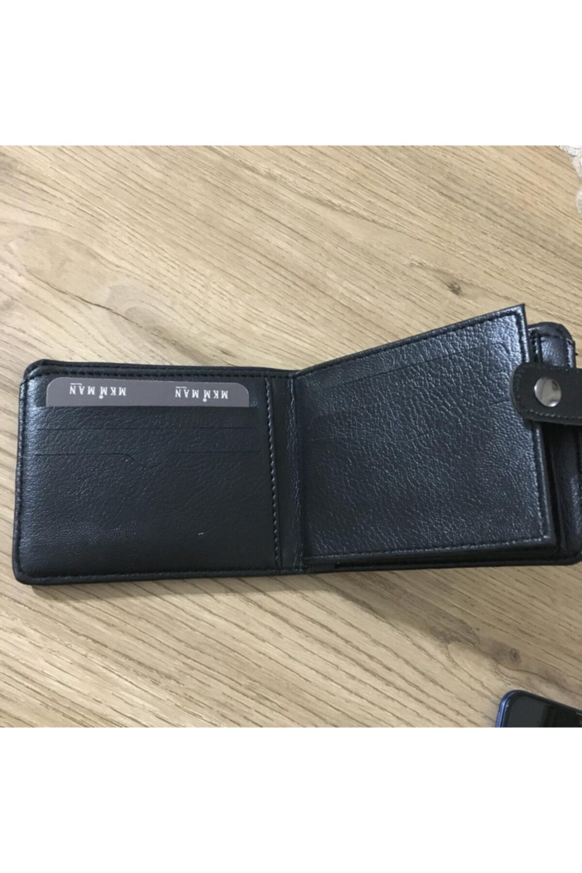 کیف پول مردانه مشکی MKM | MKMMAN876 اورجینال - تصویر 4