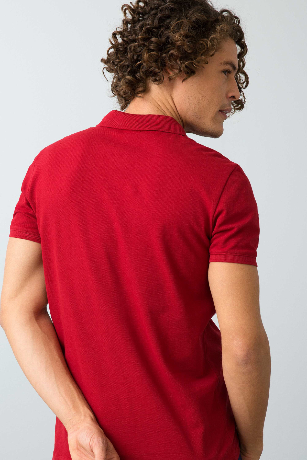 U.S. Polo Assn.-Tricou cu gât polo pentru bărbați G081GL011.000.591733 3