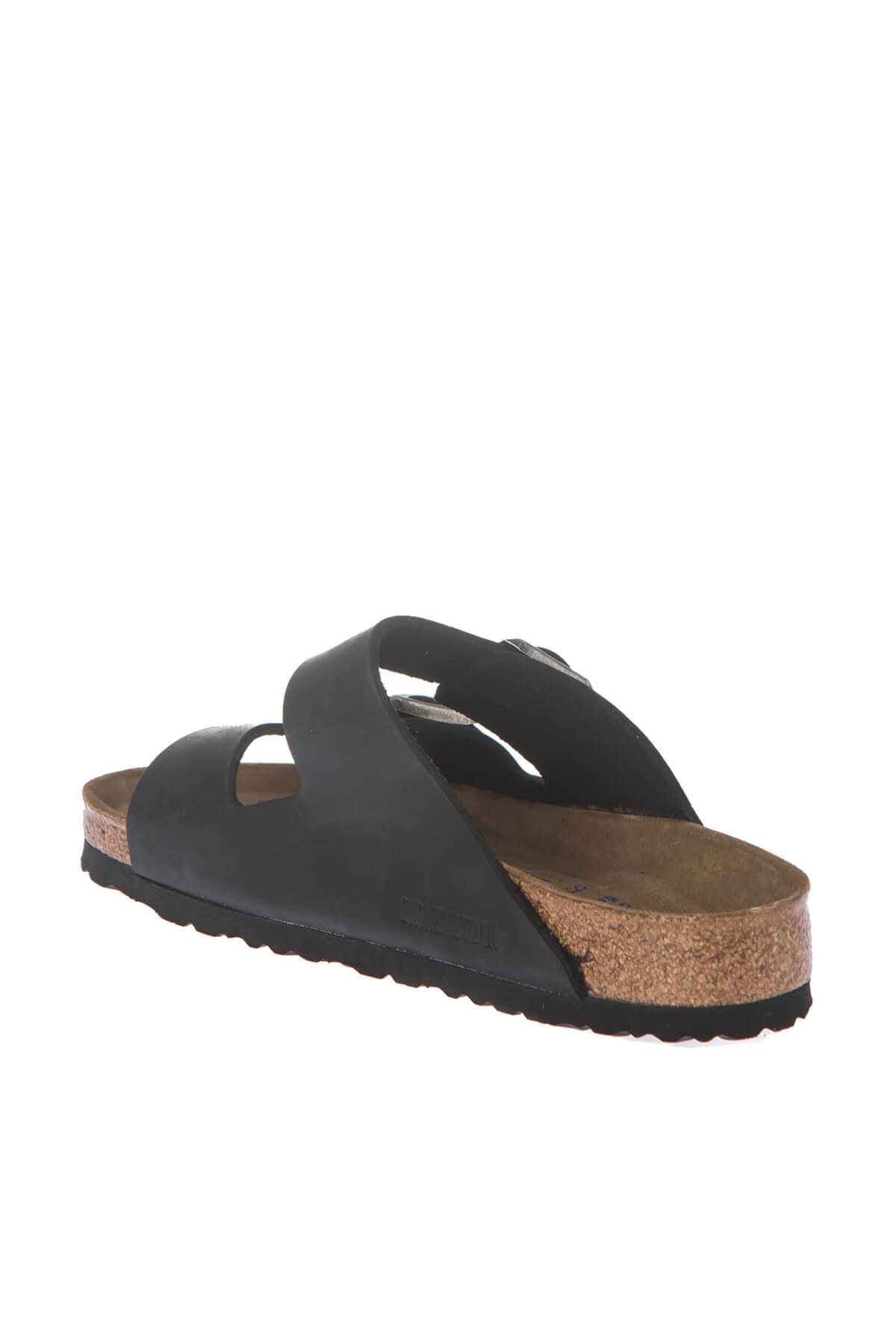 دمپایی بیرکن استاک مردانه منسوجات چرمی مشکی مردانه زنانه راسته      کژوال/روزمره | Birkenstock 752481 VN - تصویر 4