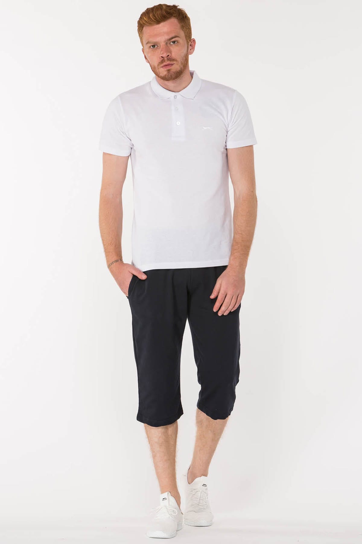 شلوارک مردانه طرح جنگل/شلوارک برمودا - ST19SE027 اسلازنگر شورت ورزشی Slazenger