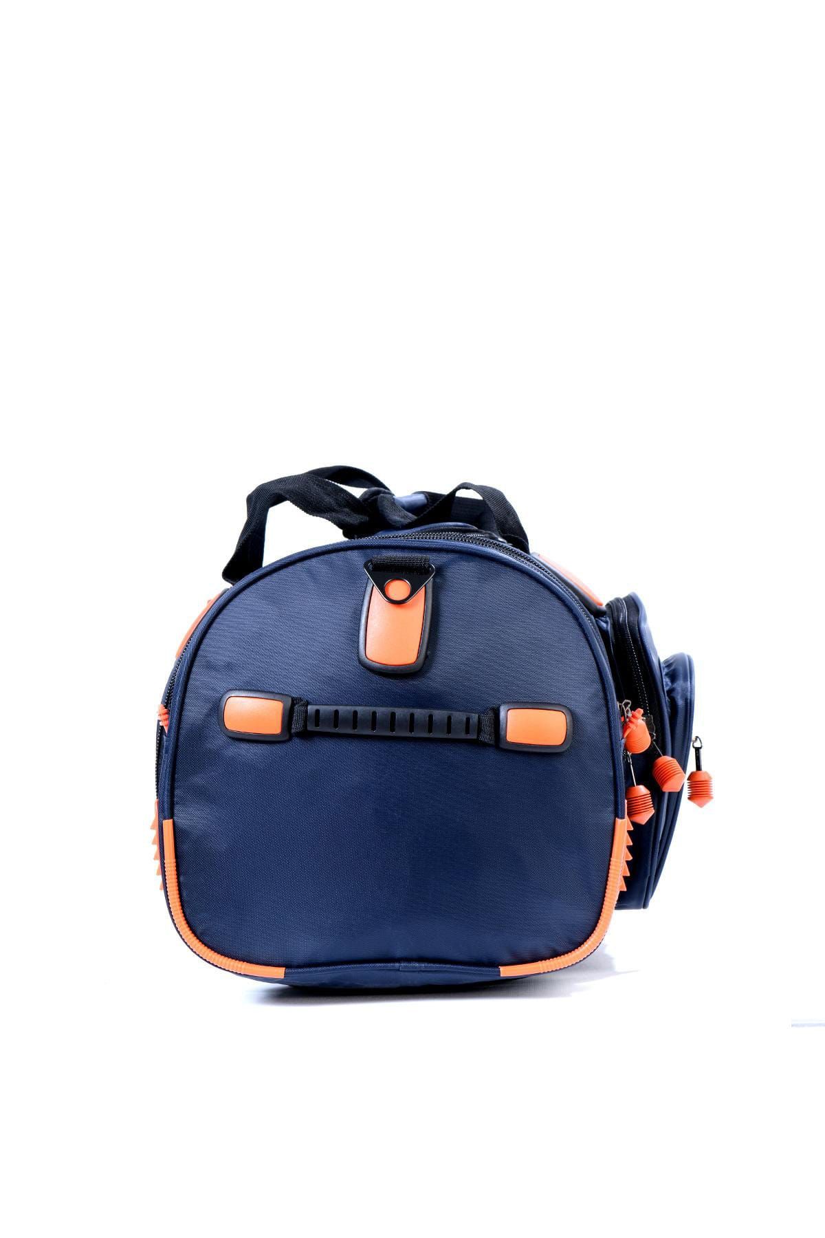 ÇÇS-Navy Blue Men's Sports & Travel Bag Ccs30050Lacı 5