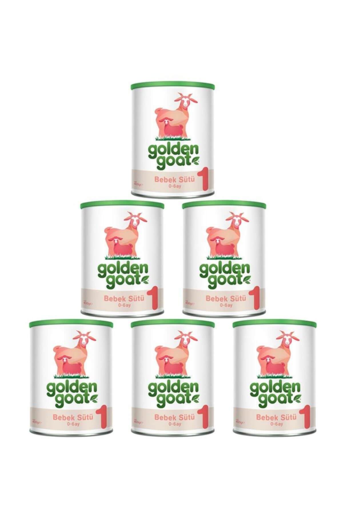 Golden Goat 1 Keçi Sütü Bazlı Bebek Sütü 400 Gr 6'lı Set