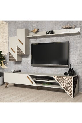 variant mobilya beyaz tv unitesi br tv 180 cb 01 fiyati yorumlari trendyol