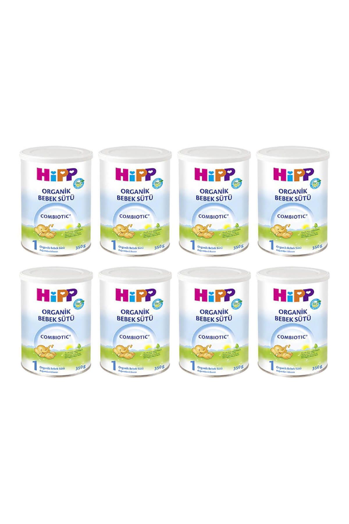 Hipp Organik Combiotic Bebek Sütü 1 Numara 350 gr x 8 Adet