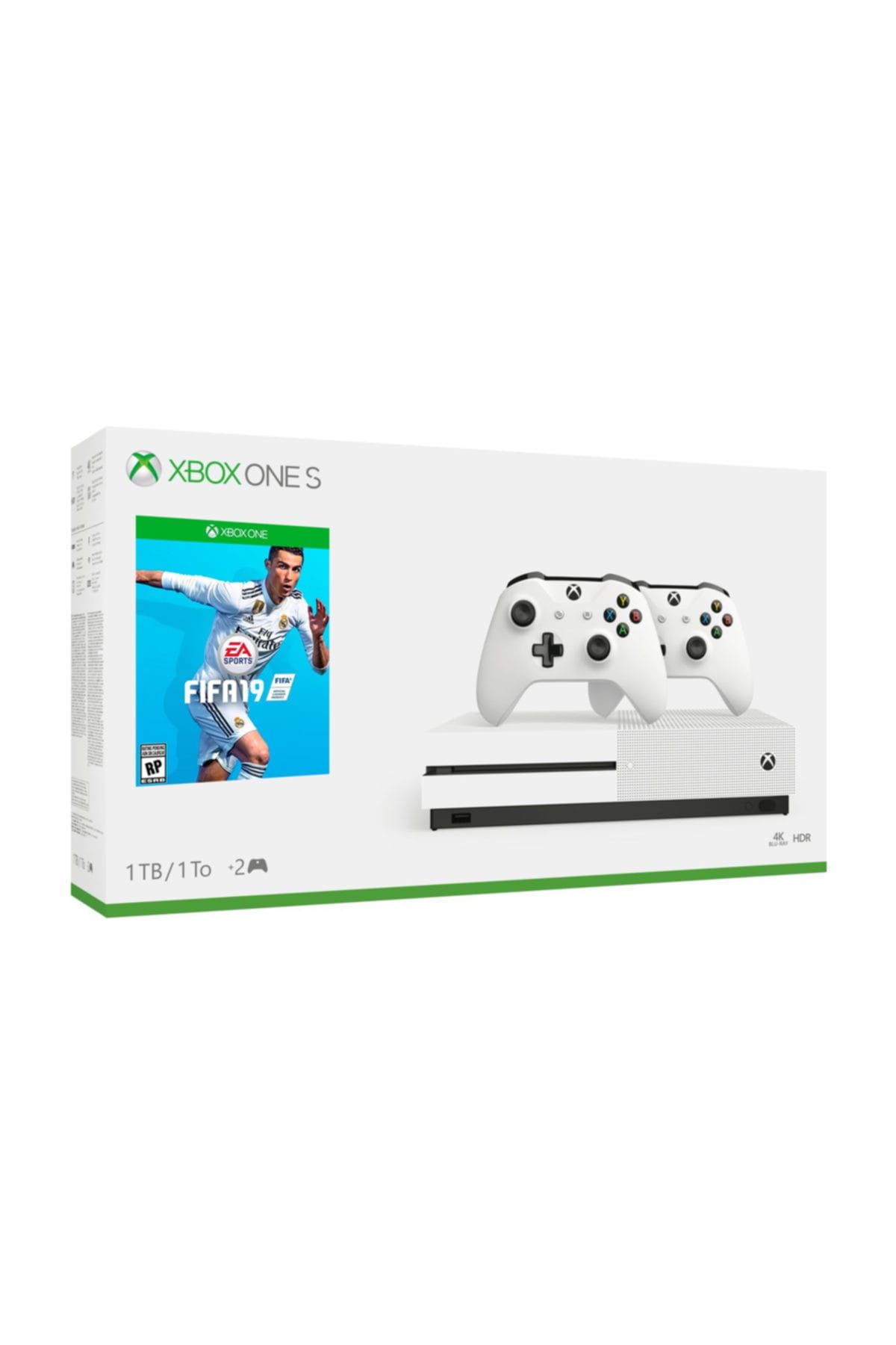 microsoft xbox one s 1tb 2 adet kol ve fifa 19 fiyati yorumlari trendyol