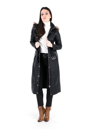 Pique Kadin Siyah Mont Marta19 Fiyati Yorumlari Trendyol