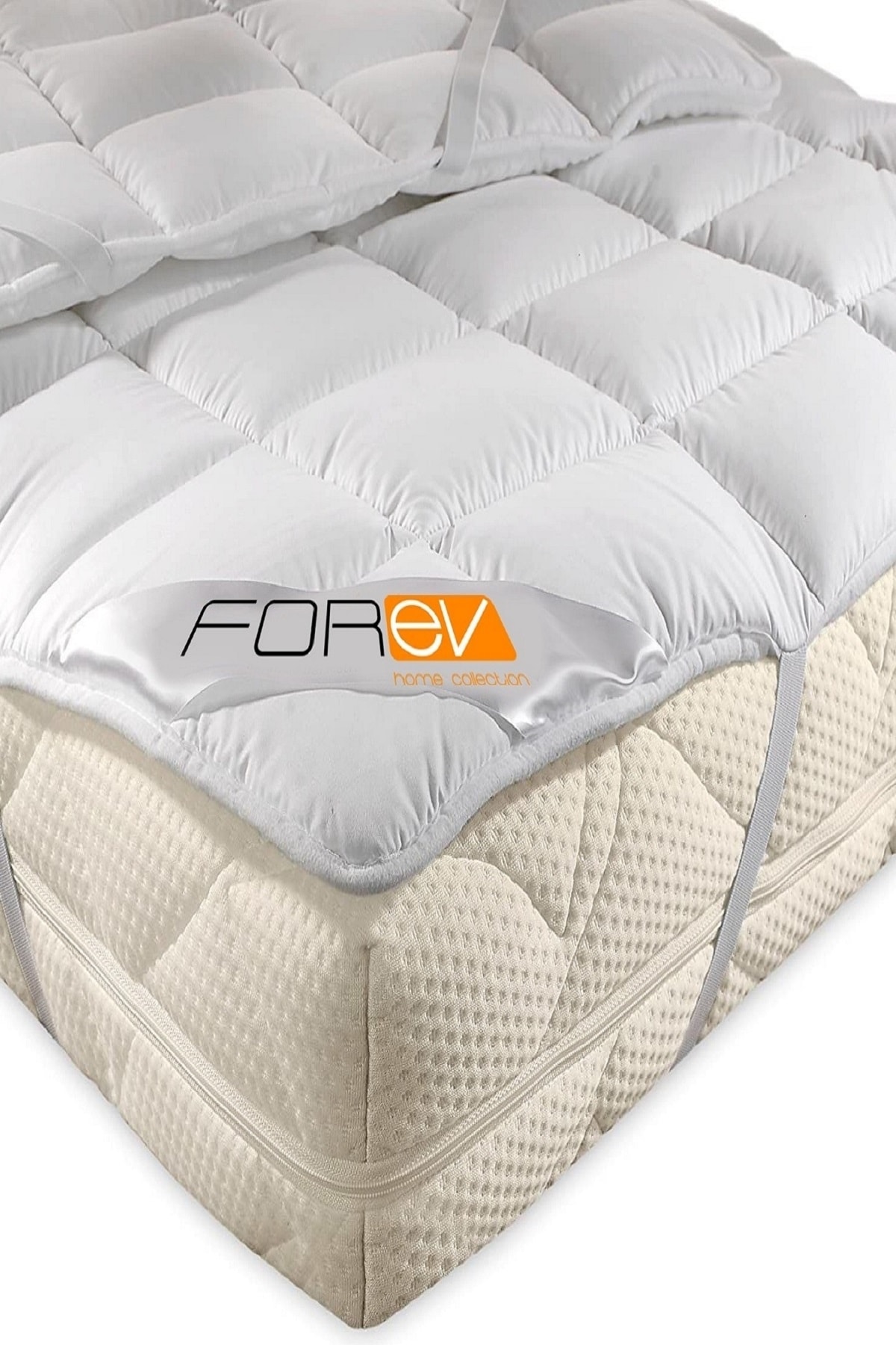 Forev Micro Extra Soft Uyku Pedi 4 Köşe Lastikli - Tüm Ebatlar