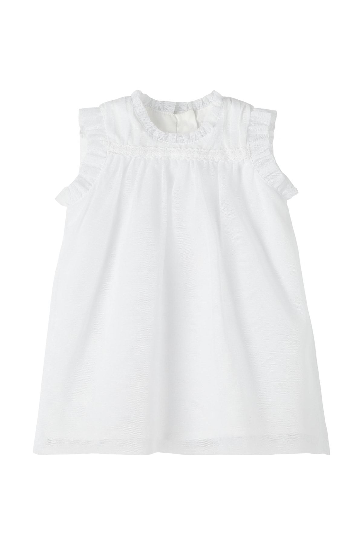 name ıt Kleid Weiß A-Linie Fast ausverkauft