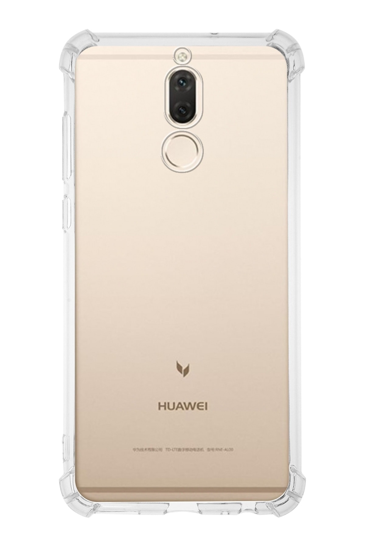 Huawei Mate 10 Lite Kapak Köşe Korumalı AirBag Antishock Şeffaf Silikon Kılıf