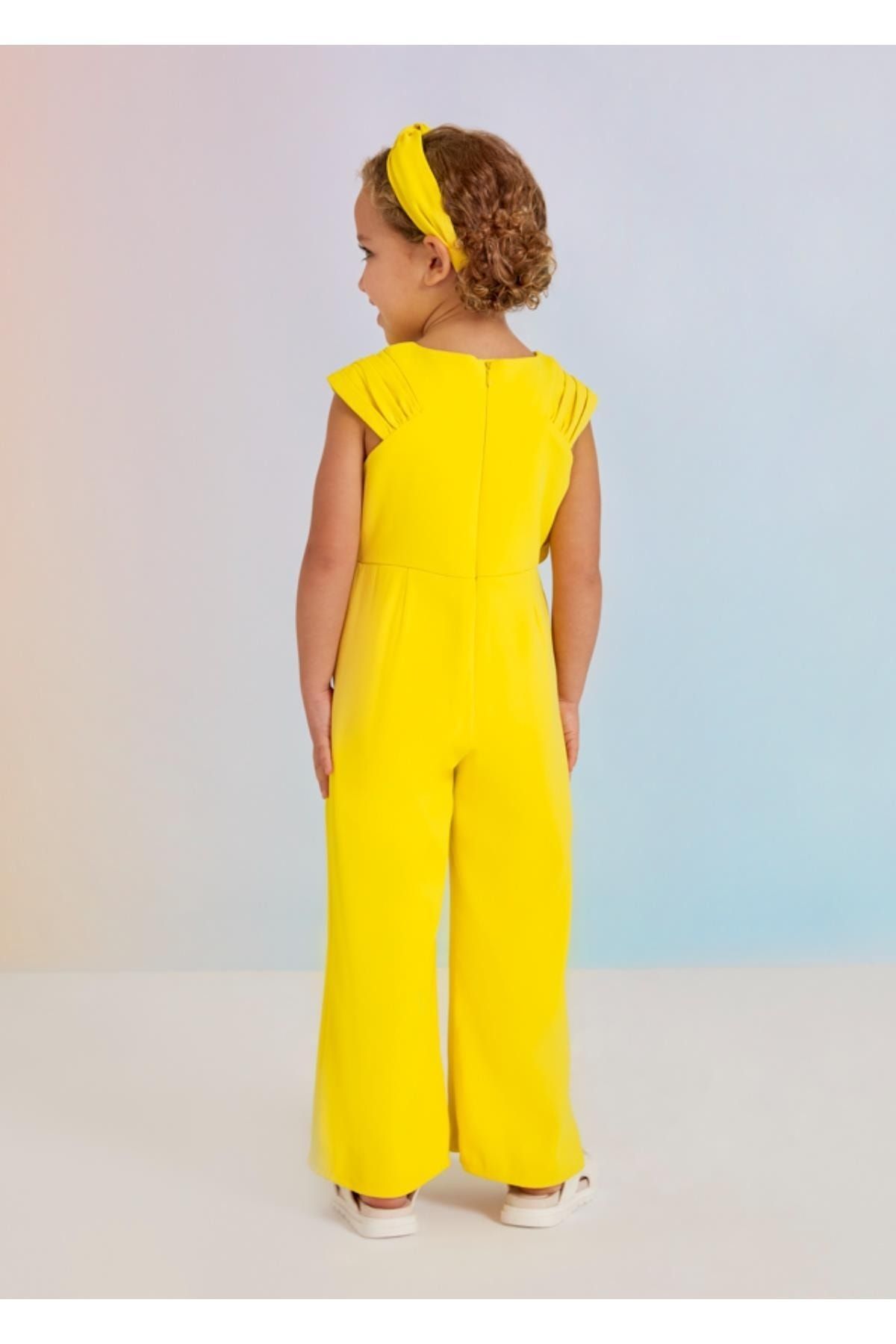 Abel Lula Crepe Girl s Jumpsuit Trendyol