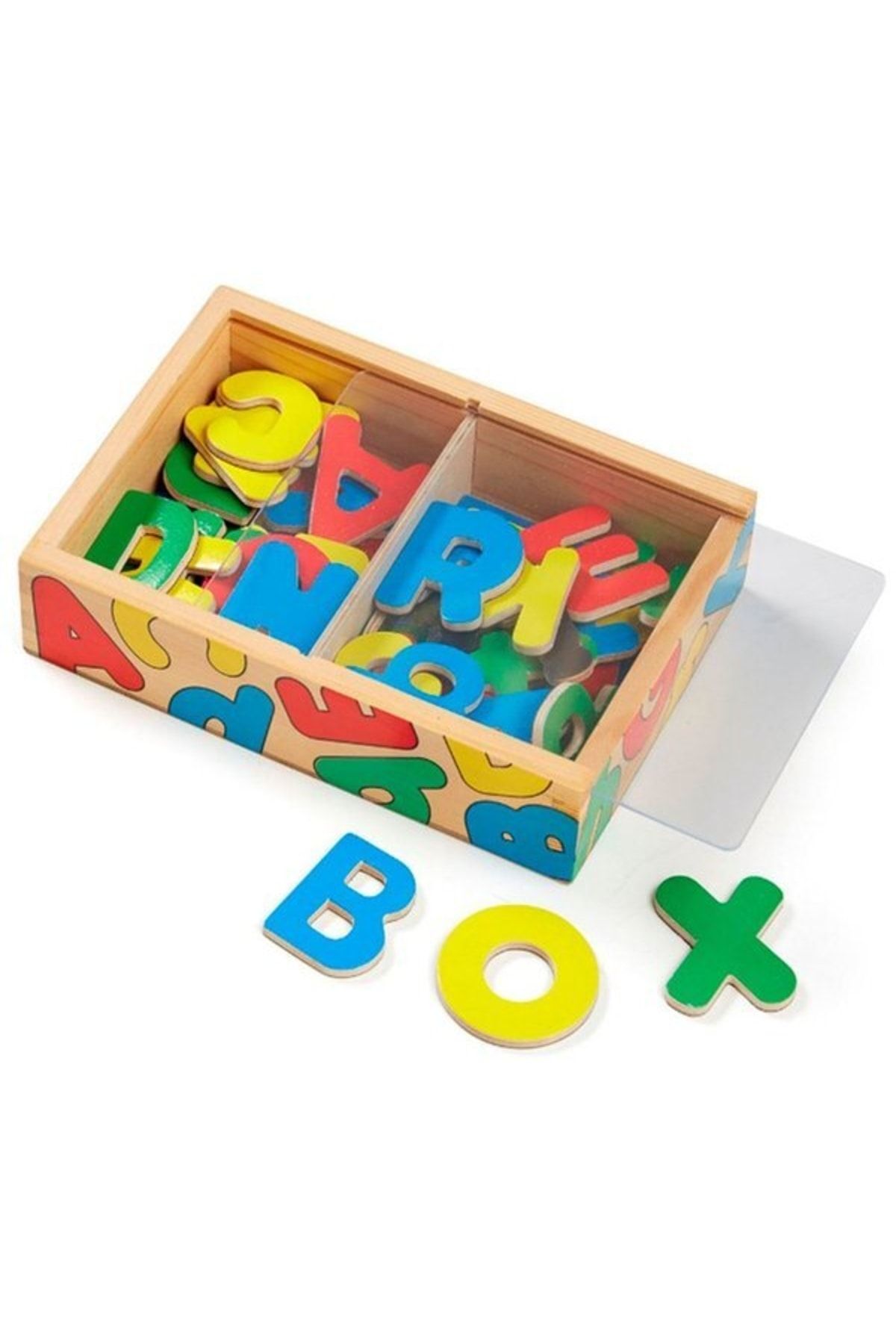اسباب بازی های چوبی چند رنگ Melissa Doug M D. حروف magnetic Melissa & Doug