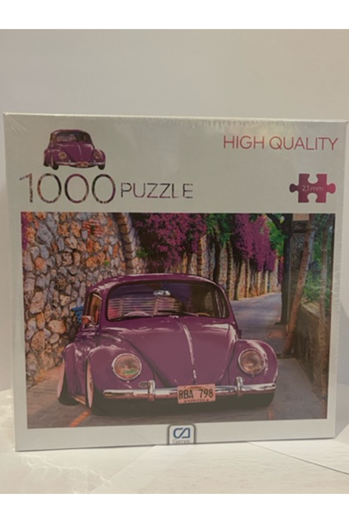 CA Games Mor Araba 1000 Parça Puzzle