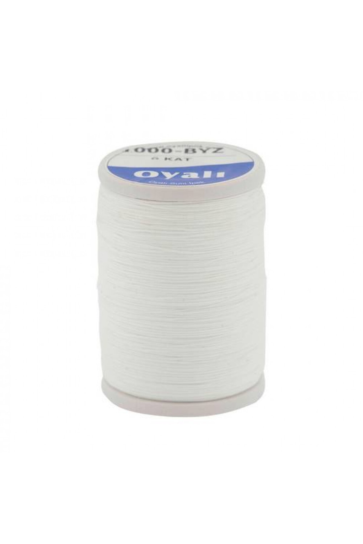 Engraved 6 Ply Faux Silk Cross Stitch Etamin Hand Embroidery Rope Color No: 1000 White
