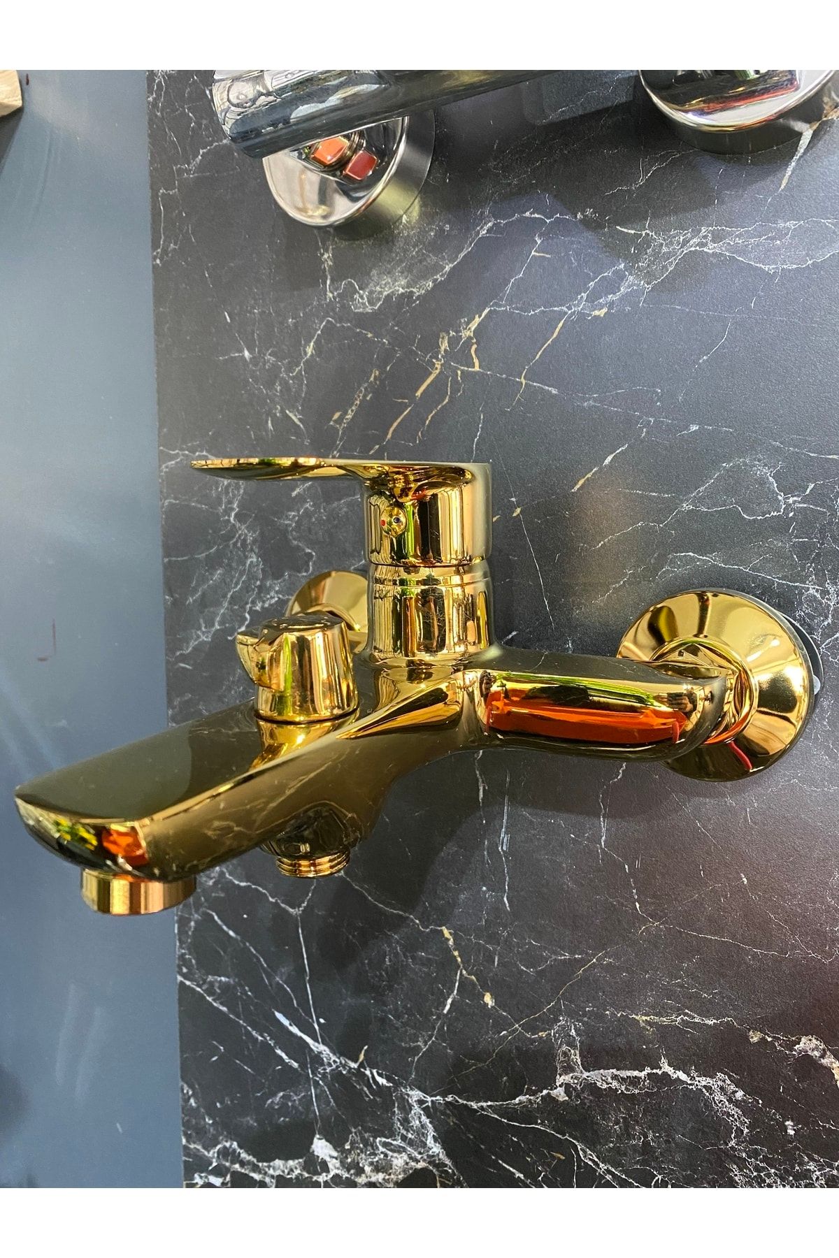 Gold deals bathroom taps