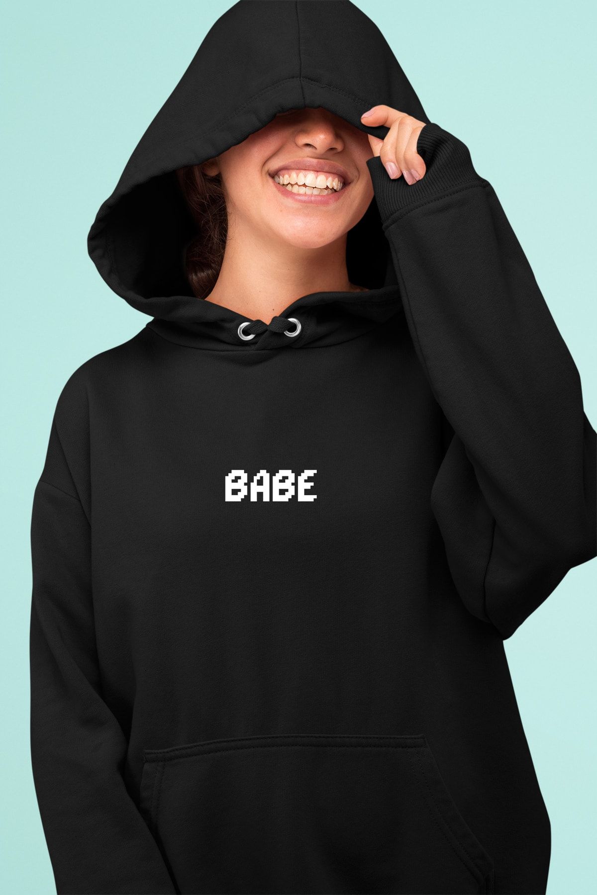 Thick outlet black sweatshirt