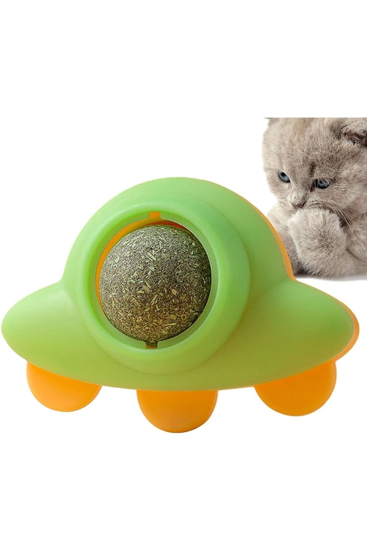 BEYZANA-New Model Space Catnip Cat Grass Ball Catnip Toy 4