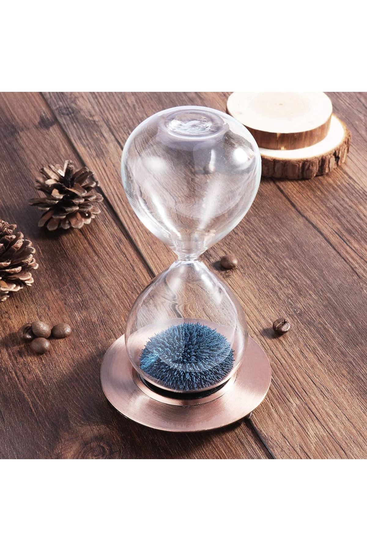 hediyeconcepti Büyük Boy Metal Manyetik Kum Saati