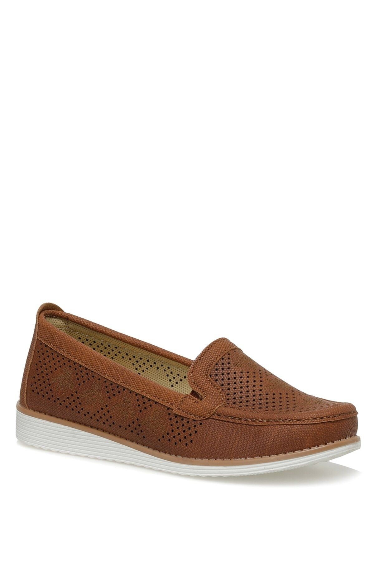 Polaris Loafer Shoes Brown Flat Trendyol