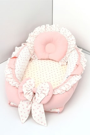 Umaybebek Babynest, Bebek Uyku Yatağı 0-2 Yaş - %100 Pamuk - Prenses