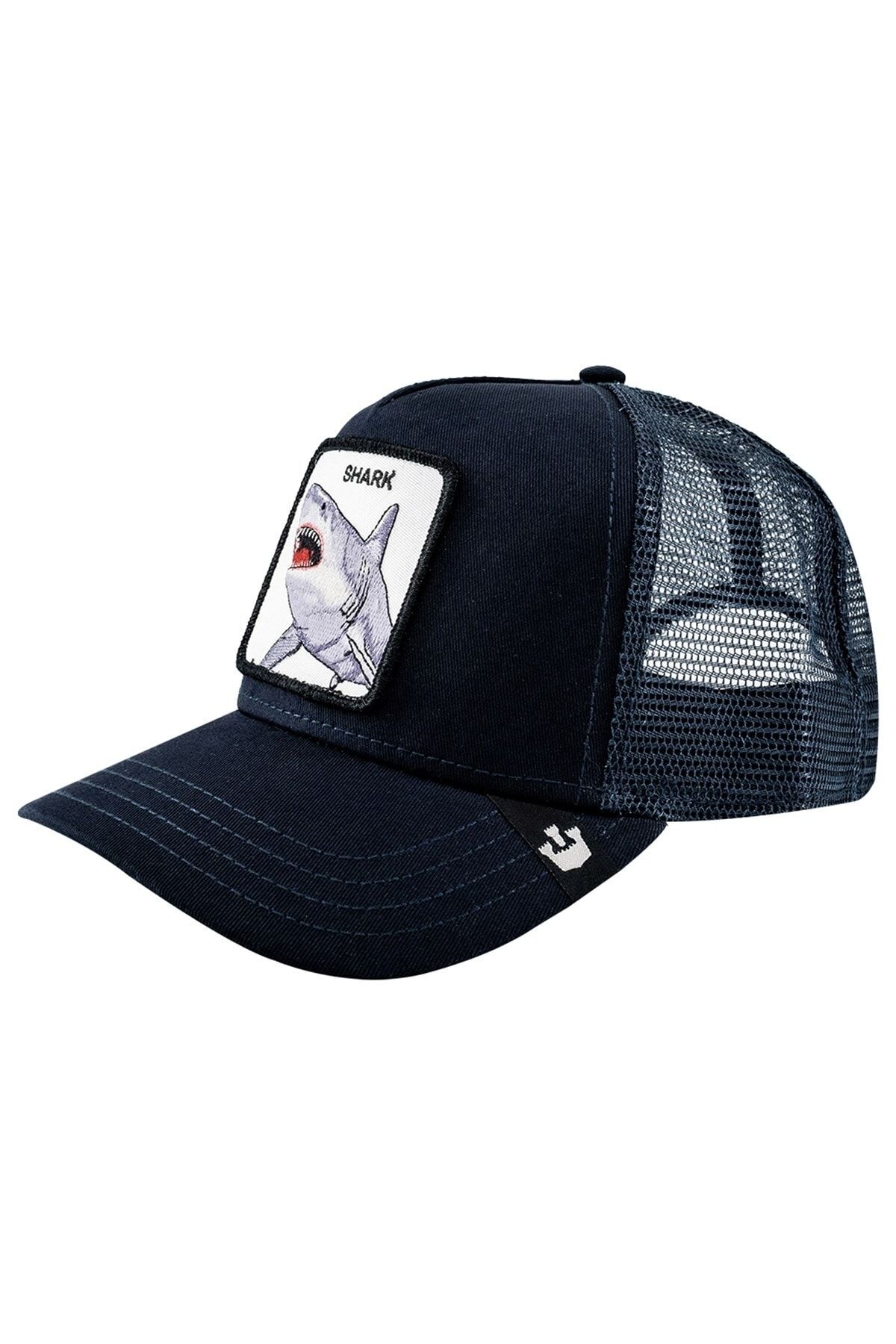 کلاه کپ طرح کوسه آبی سرمه ای یونیسکس گورین براس Goorin Bros (برند آمریکا)