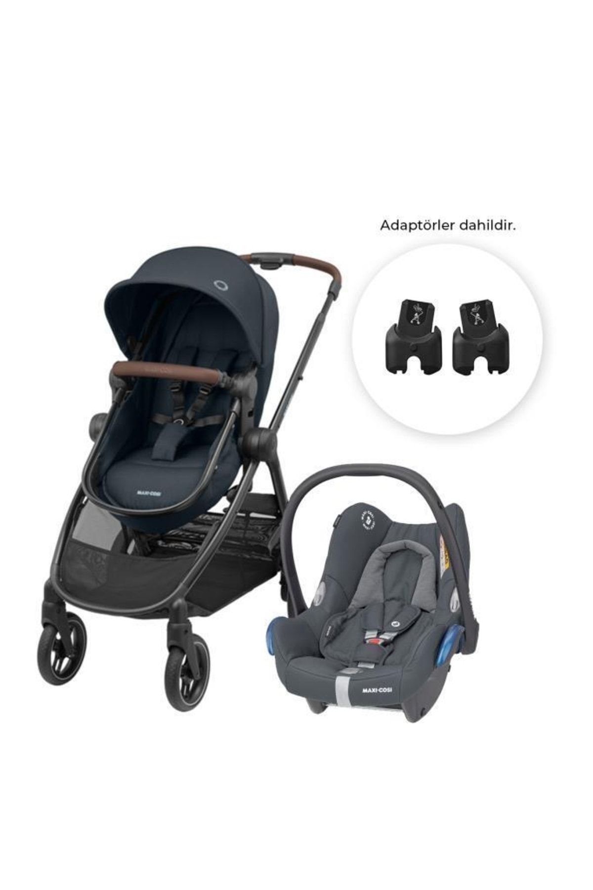 MAX COS Zelia3 cabriofix Seyahat Sistem Bebek Arabas Graphite
