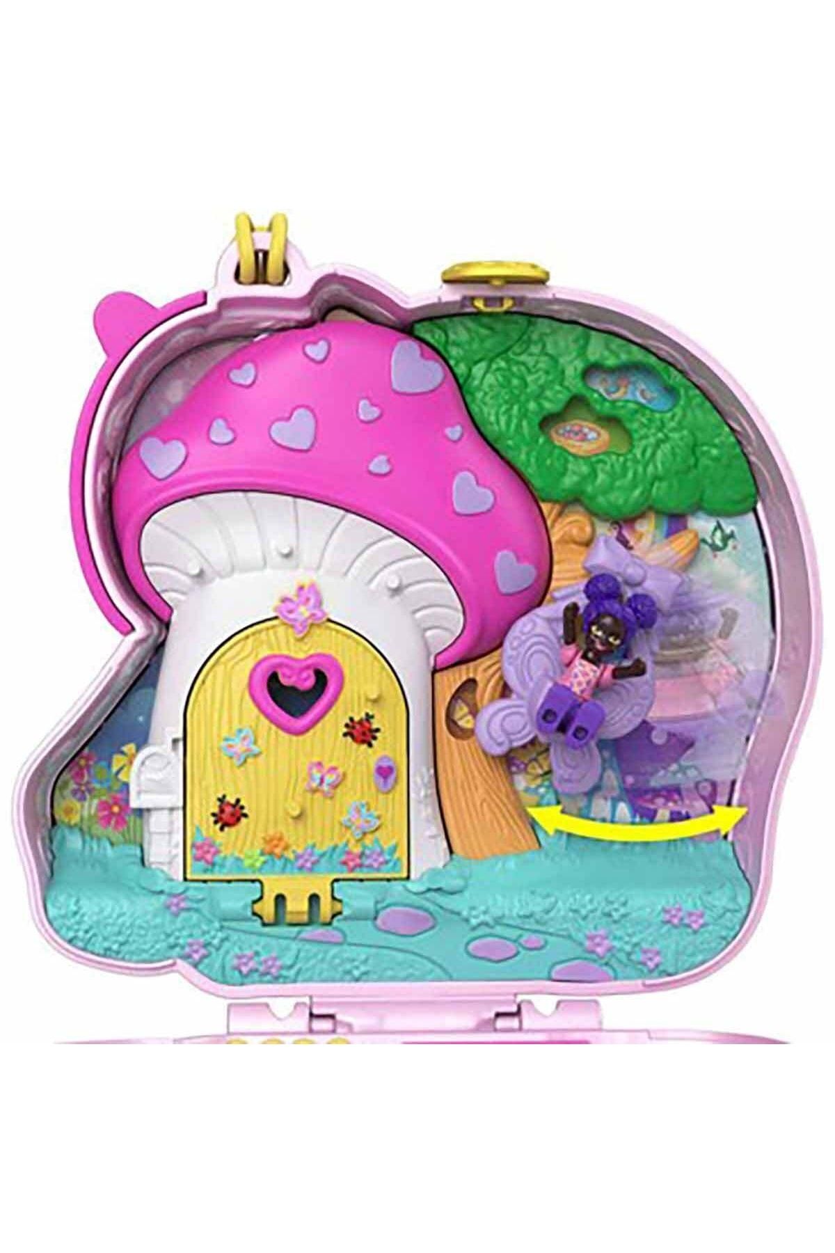 scntoys-Polly Pocket And Adventures Play Set Fry35 - Unicorn Forest Polly Pocket Unicorn New Model 5