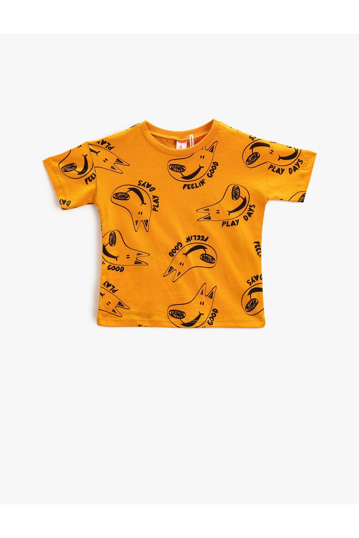 Koton T-Shirt Orange Regular Fit