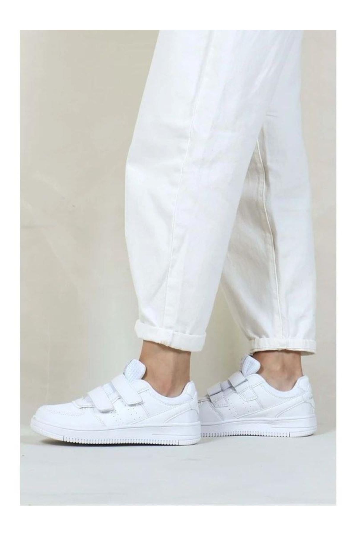 Hammer Jack Cuzco Velcro Unisex Youth White Sneaker Trendyol