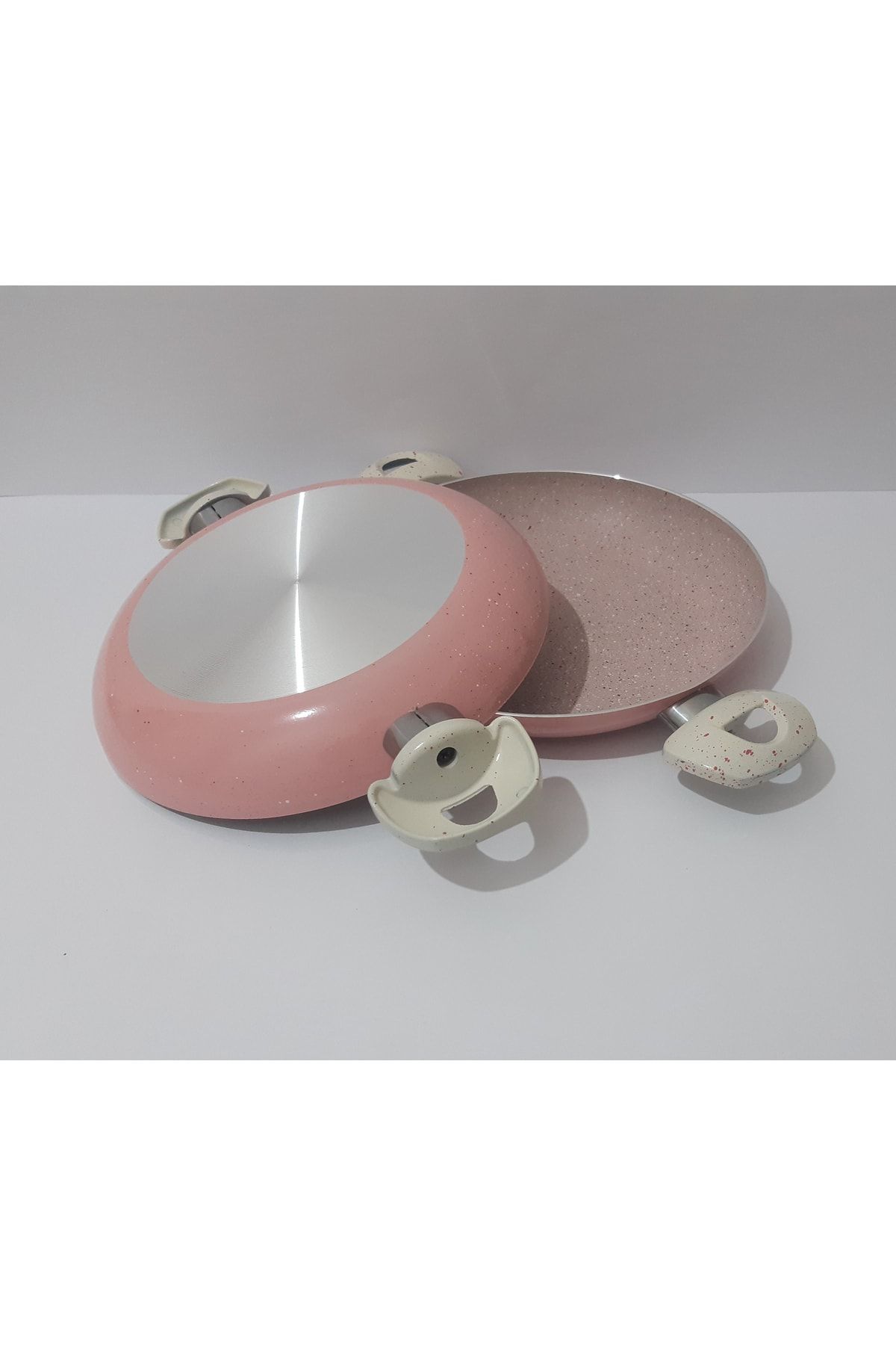 renkli çiçekler-24 Cm Egg Melemen Pan Large Size Cooking Pan 2