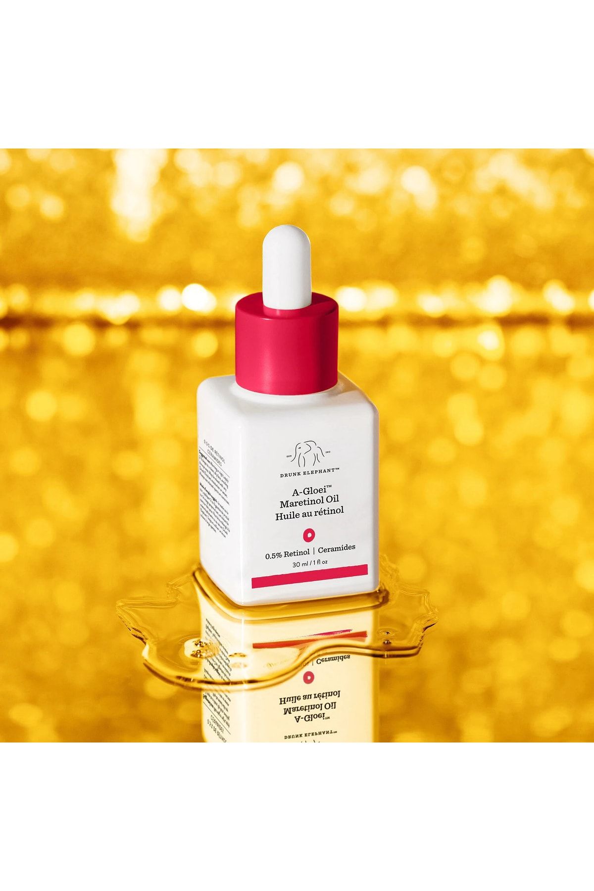 Drunk Elephant A-gloei Maretinol Oil Gençleştirici Yumuşatıcı Cilt Bakım Yağı 30ml RN10739