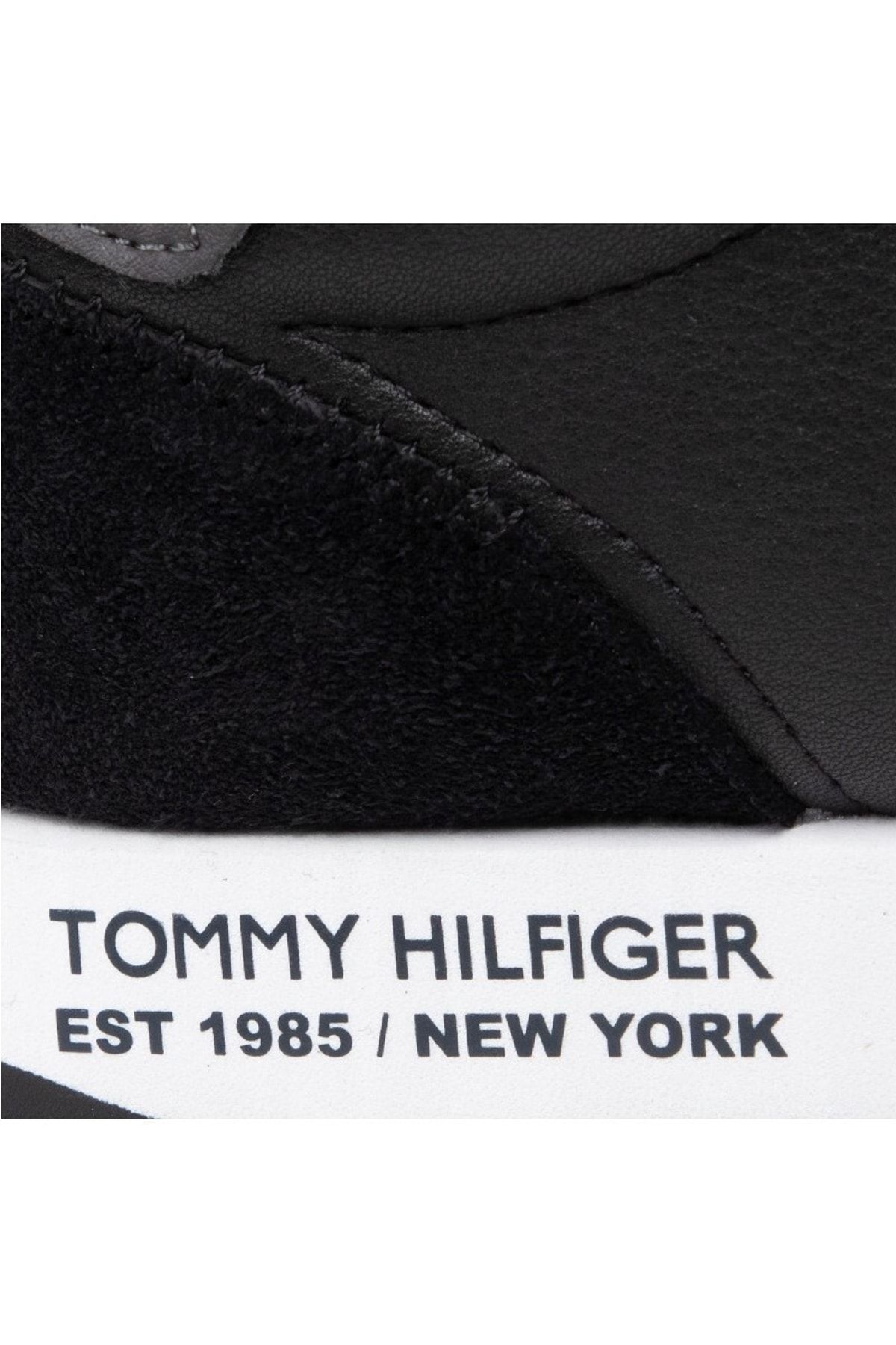 Tommy Hilfiger Xm0xm02026 Runner Deri Erkek Ayakkabı ZN7760