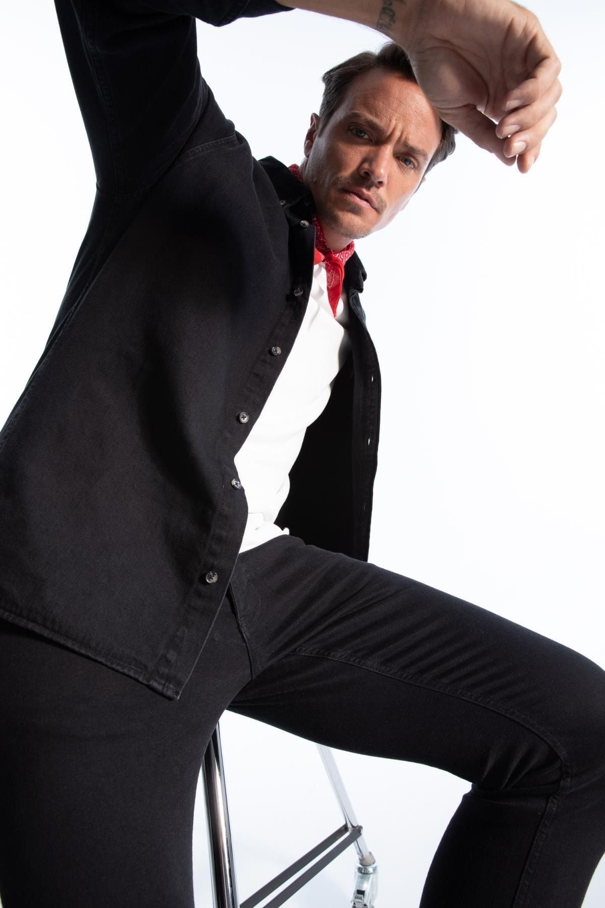 DeFacto Slim Fit Uzun Kollu Gömlek