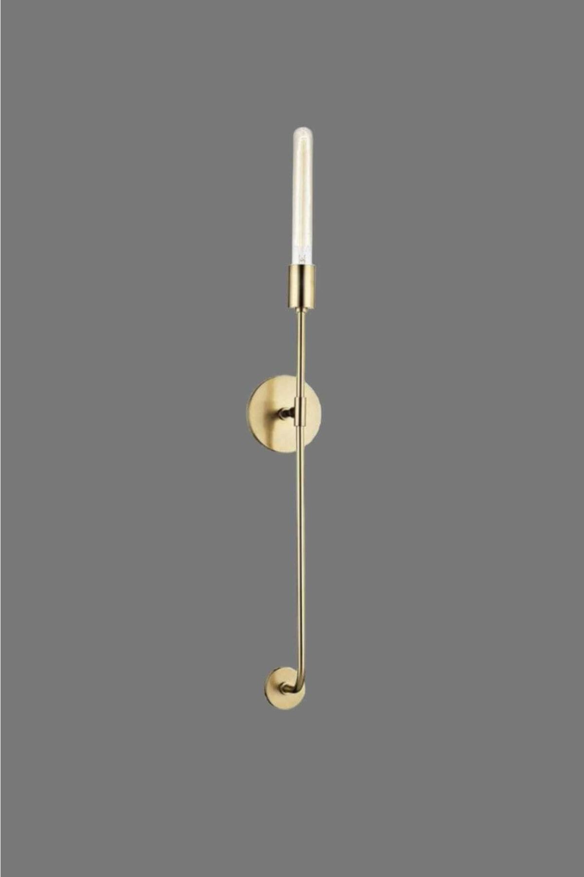 BSA LIGHTING-عصا الشمعدان الطويلة العتيقة (طول 70 سم بدون لمبة) (لمبة غير متضمنة) 1