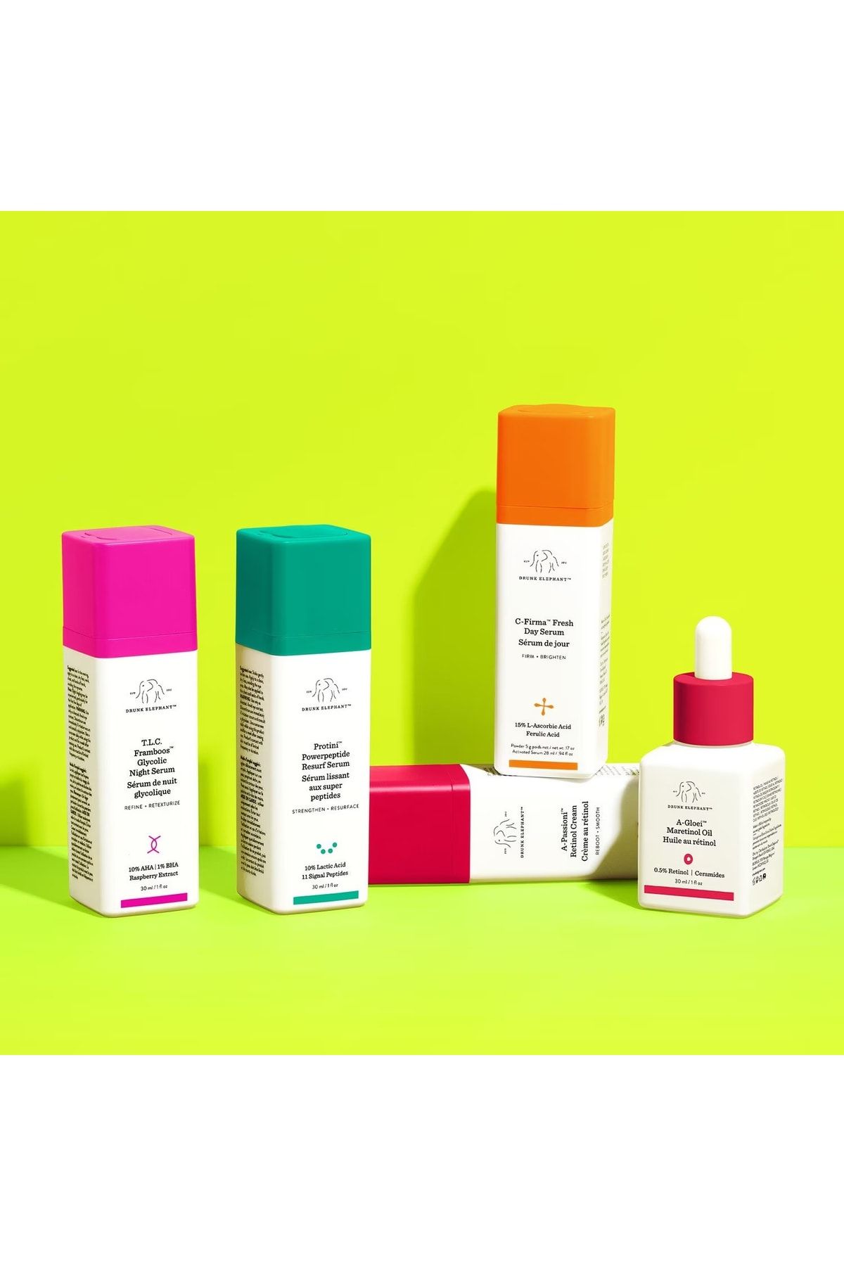 Drunk Elephant A-gloei Maretinol Oil Gençleştirici Yumuşatıcı Cilt Bakım Yağı 15ml RN10746