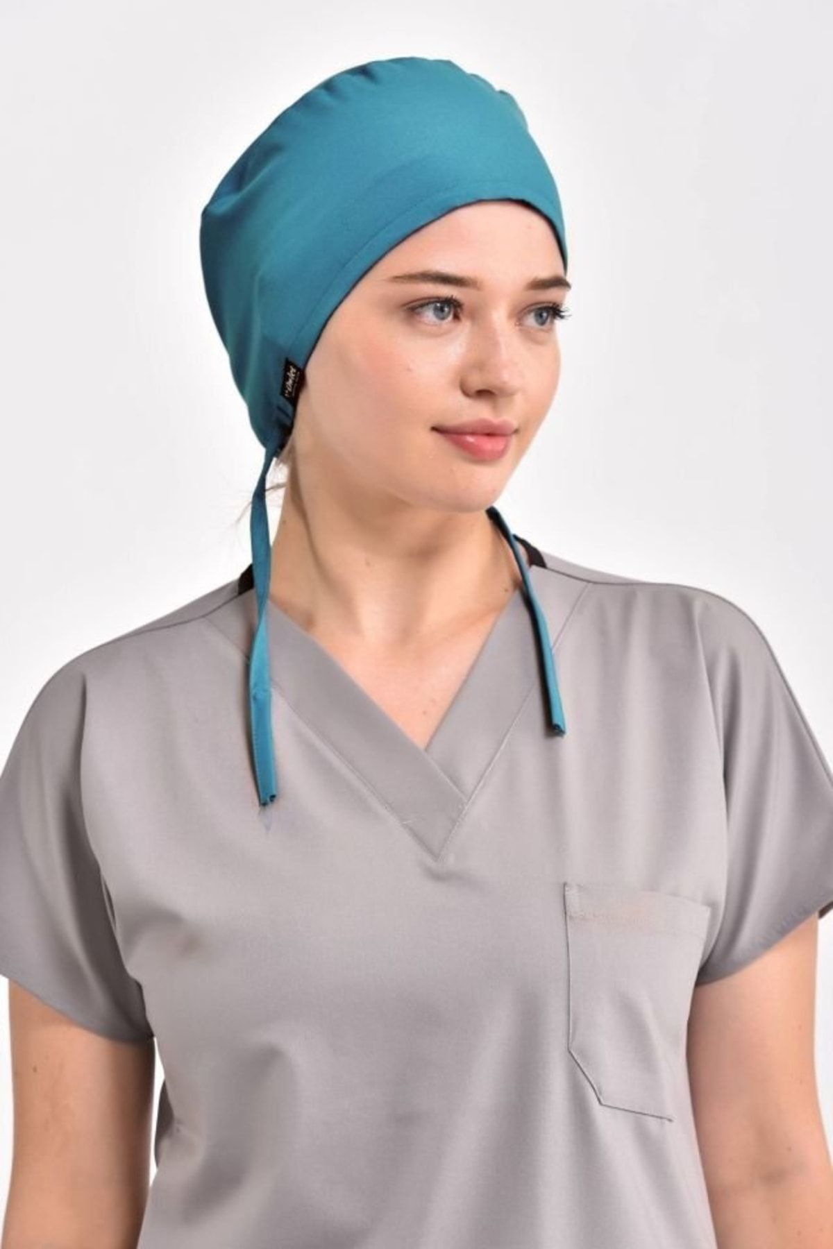 Owlet Medikal Petrol Yeşili Likralı Cerrahi Bone