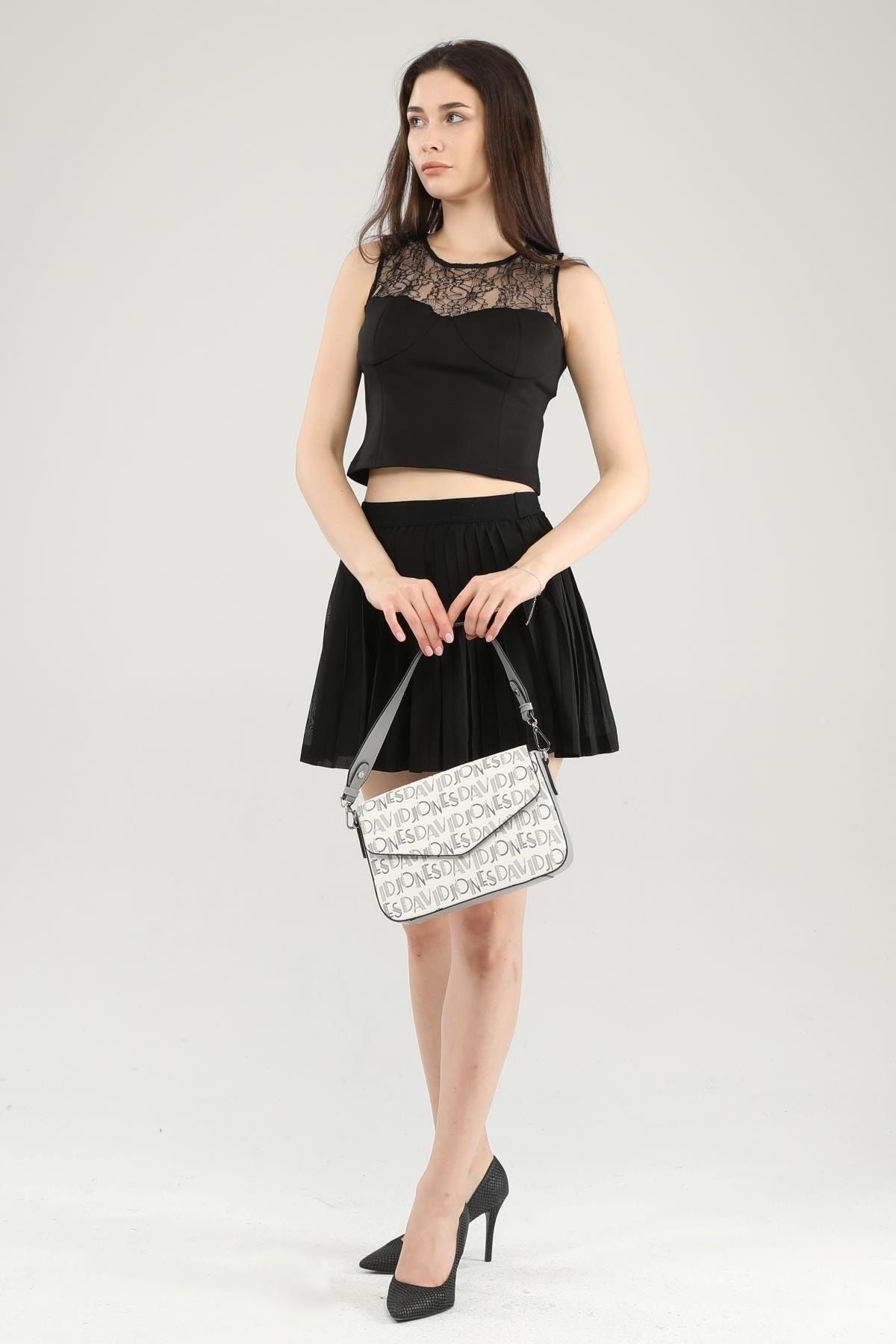 David jones white outlet pencil skirt