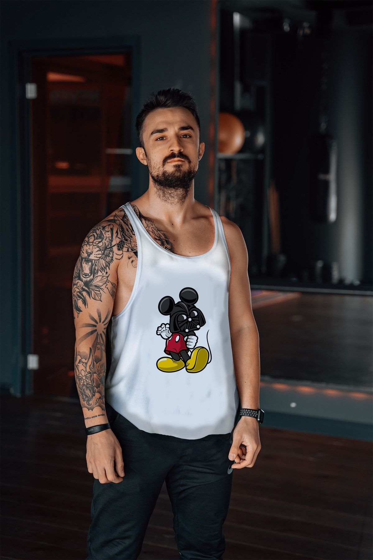 Mickey's gym shop t shirt