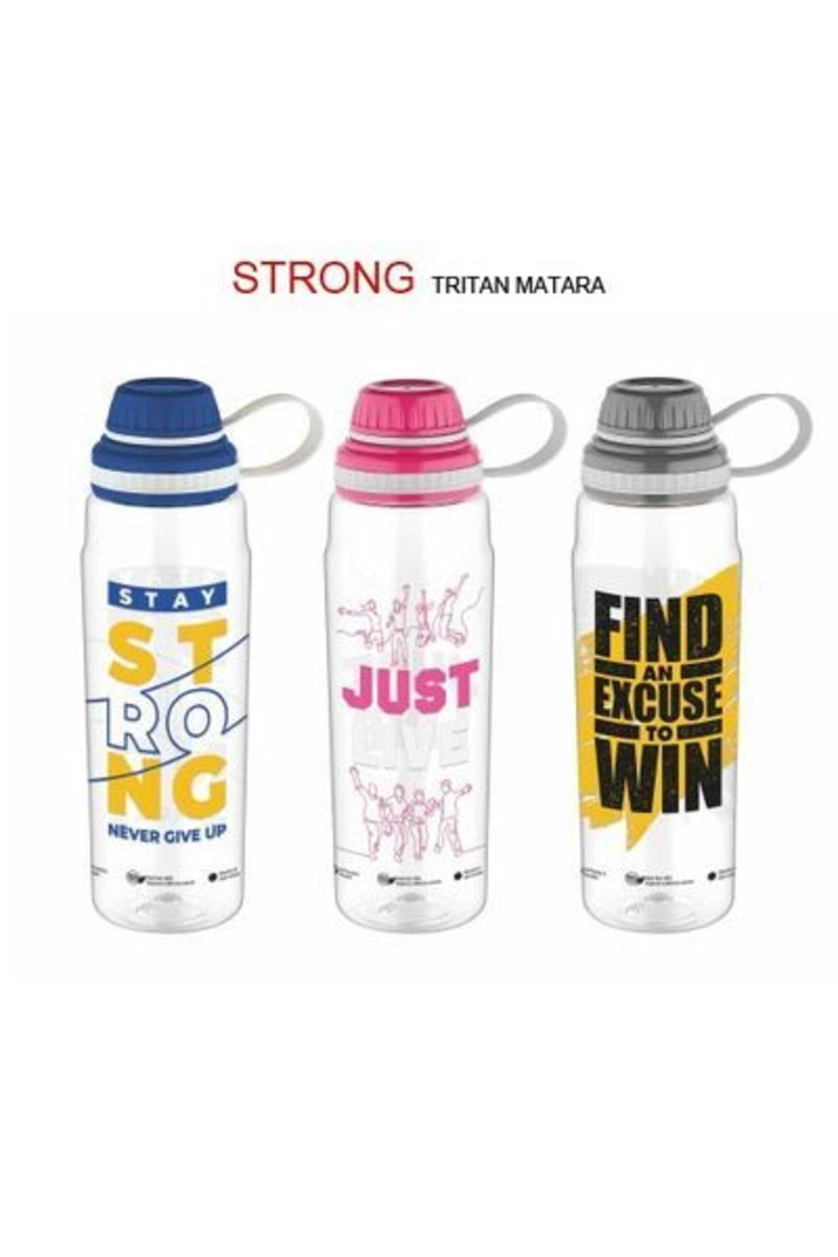 Gıpta-Tritan Patterned Flask 800 Ml Pink 1