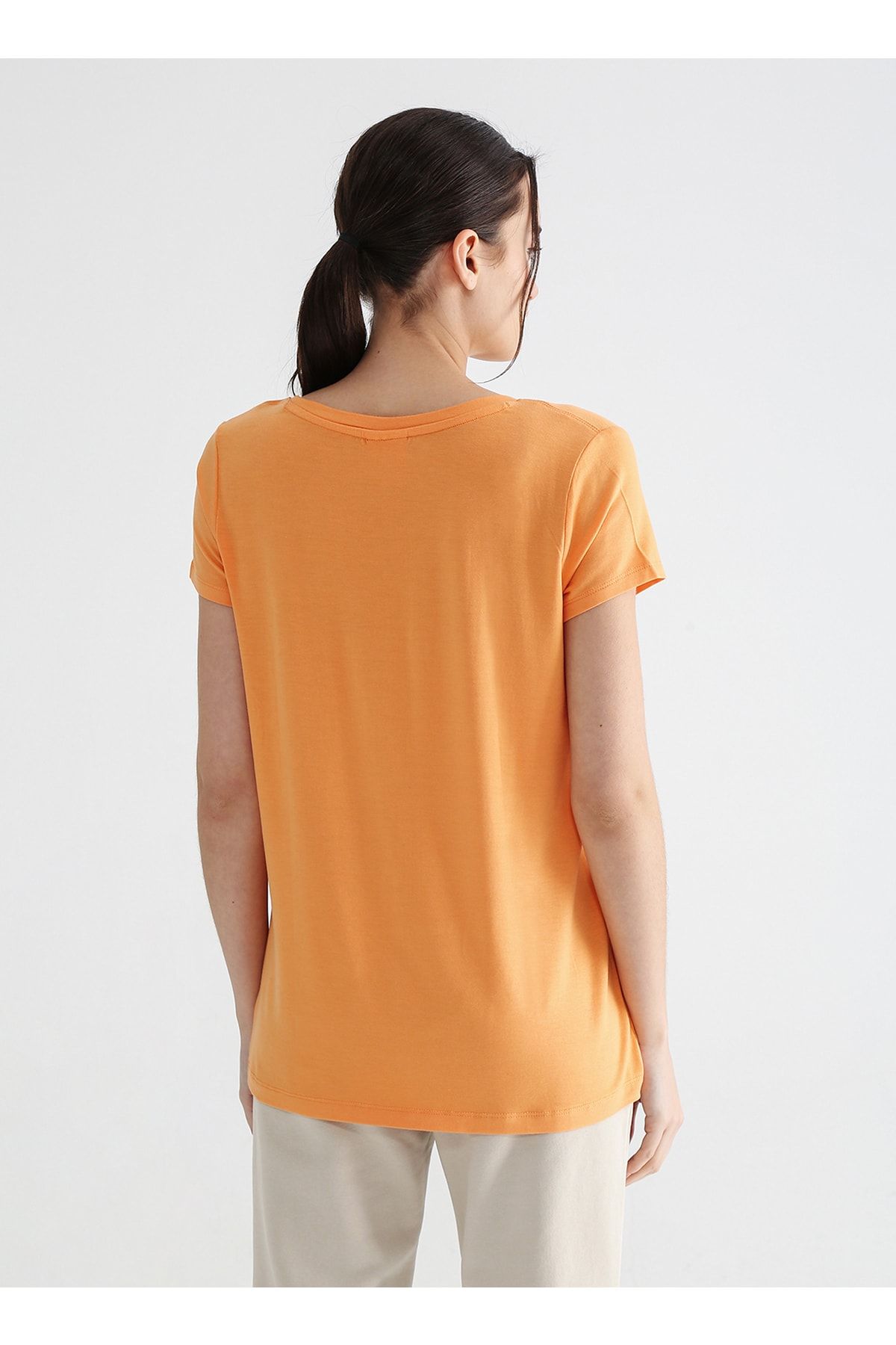 U.S. Polo Assn. تی شرت، Xs، نارنجی