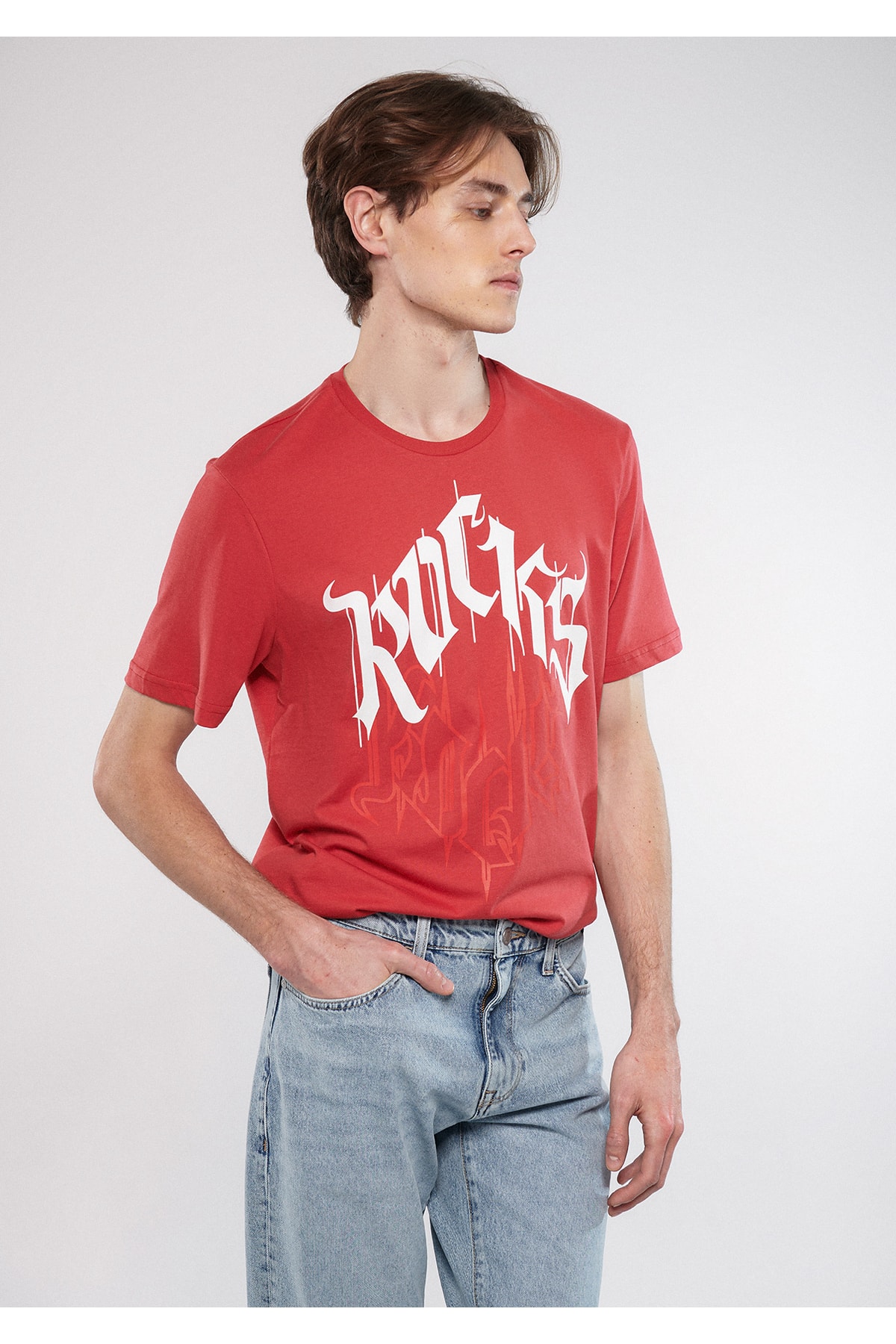 تی شرت مردانه ماوی 611133 - Image 2