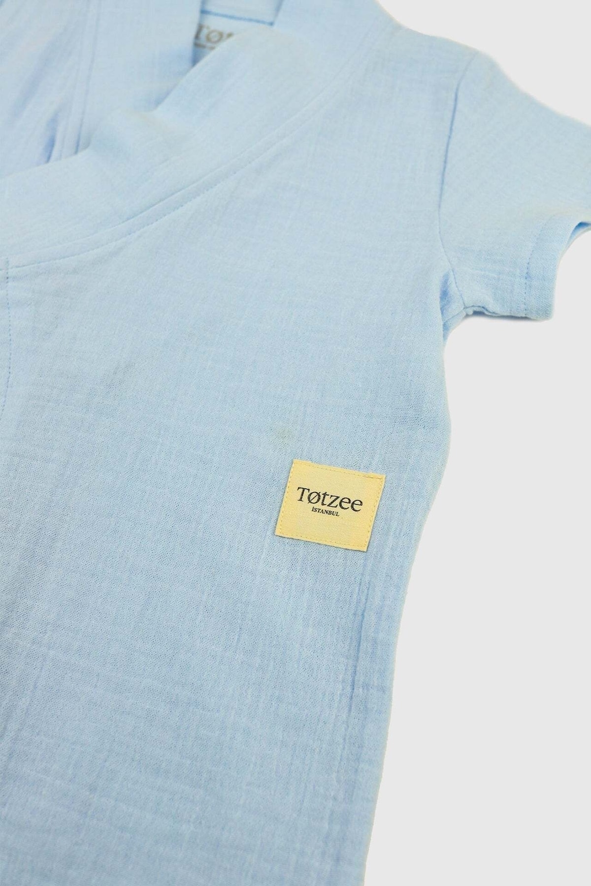 بادی نوزادی پسرانه – دخترانه آبی Totzee | KNTM00402 اورجینال - تصویر 3