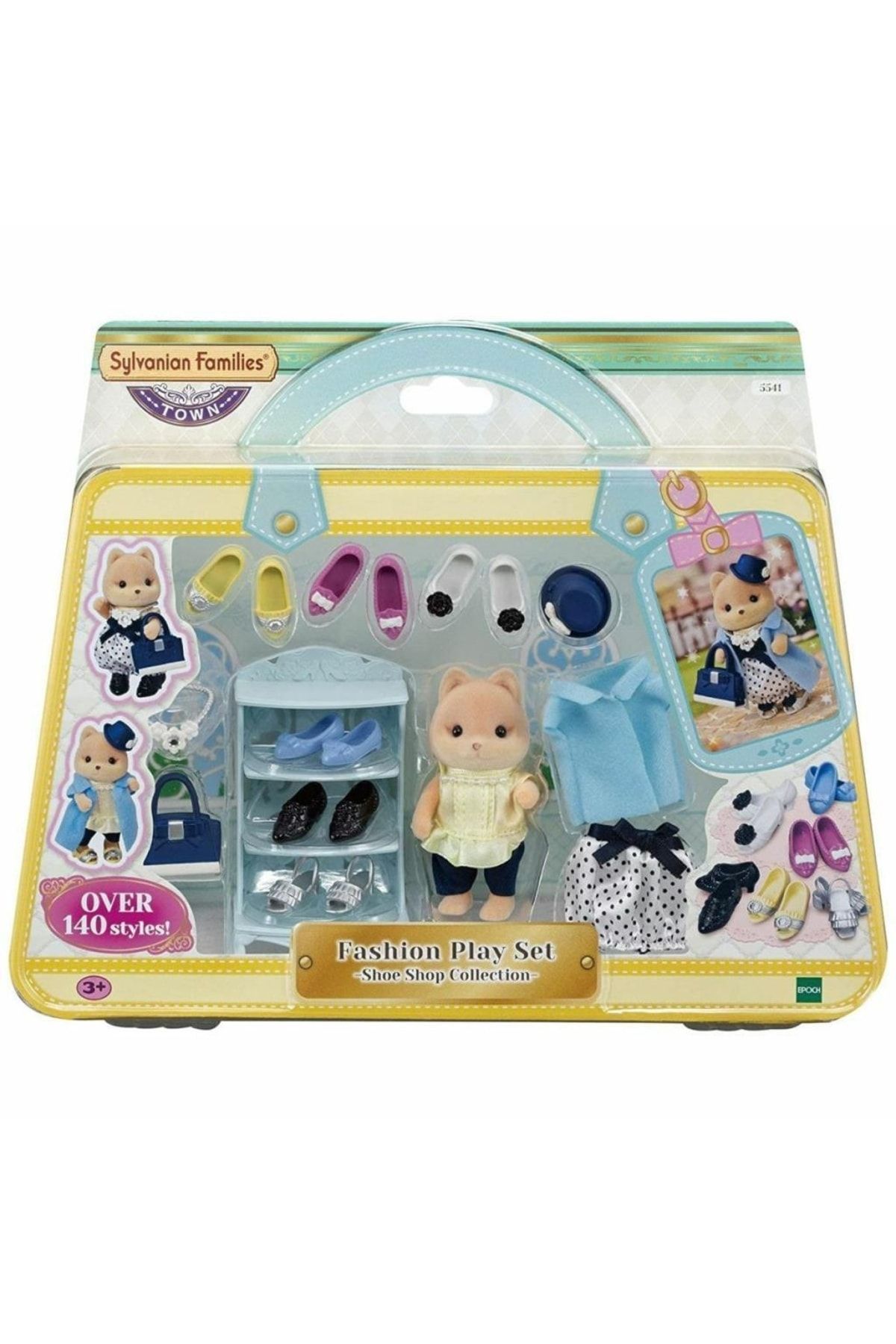 ADORE OYUNCAK 5541 Sylvanian Families Karamel Köpeğin Ayakkabı Oyun Seti +3 Yaş