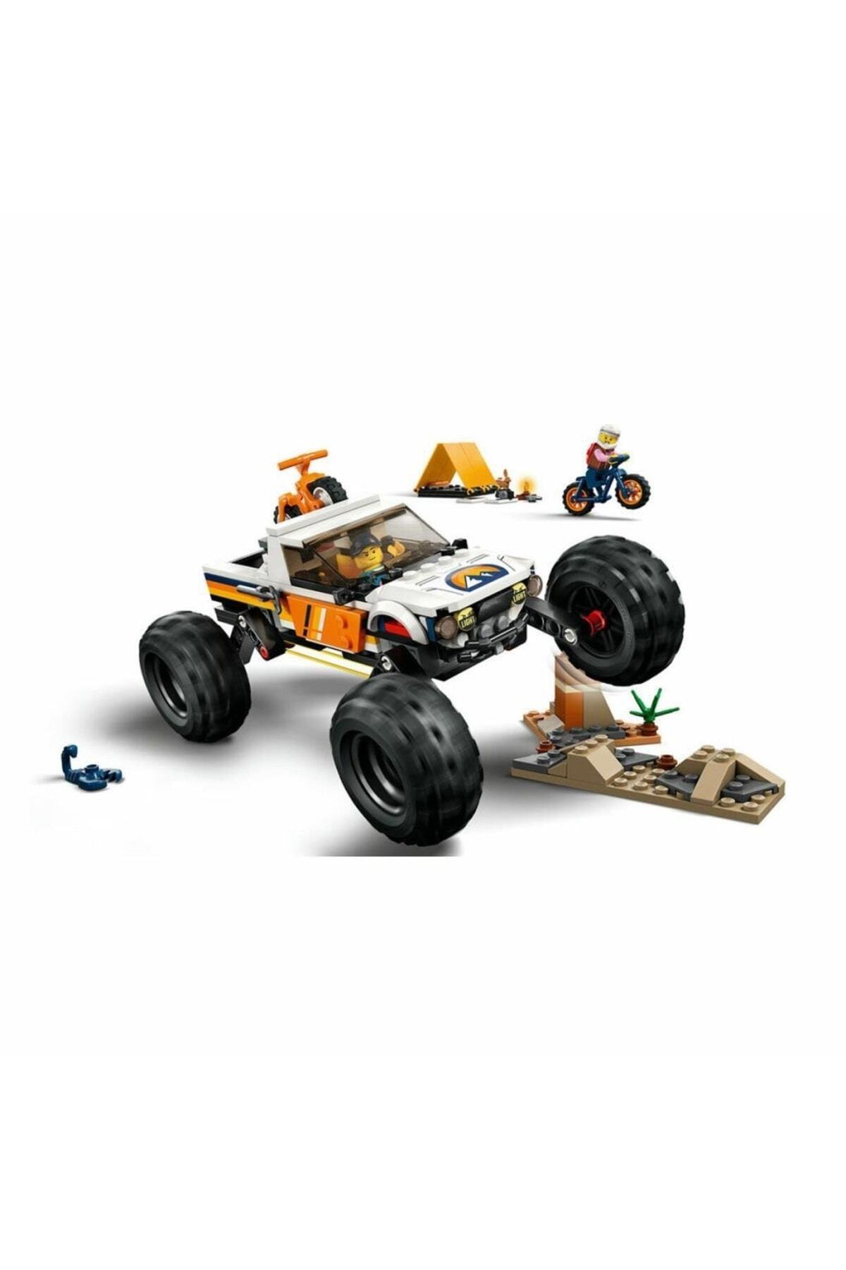 LEGO 60387 City - 4x4 Arazi Aracı Maceraları 252 Parça +6 Yaş fotoğrafı 3 (önizleme)