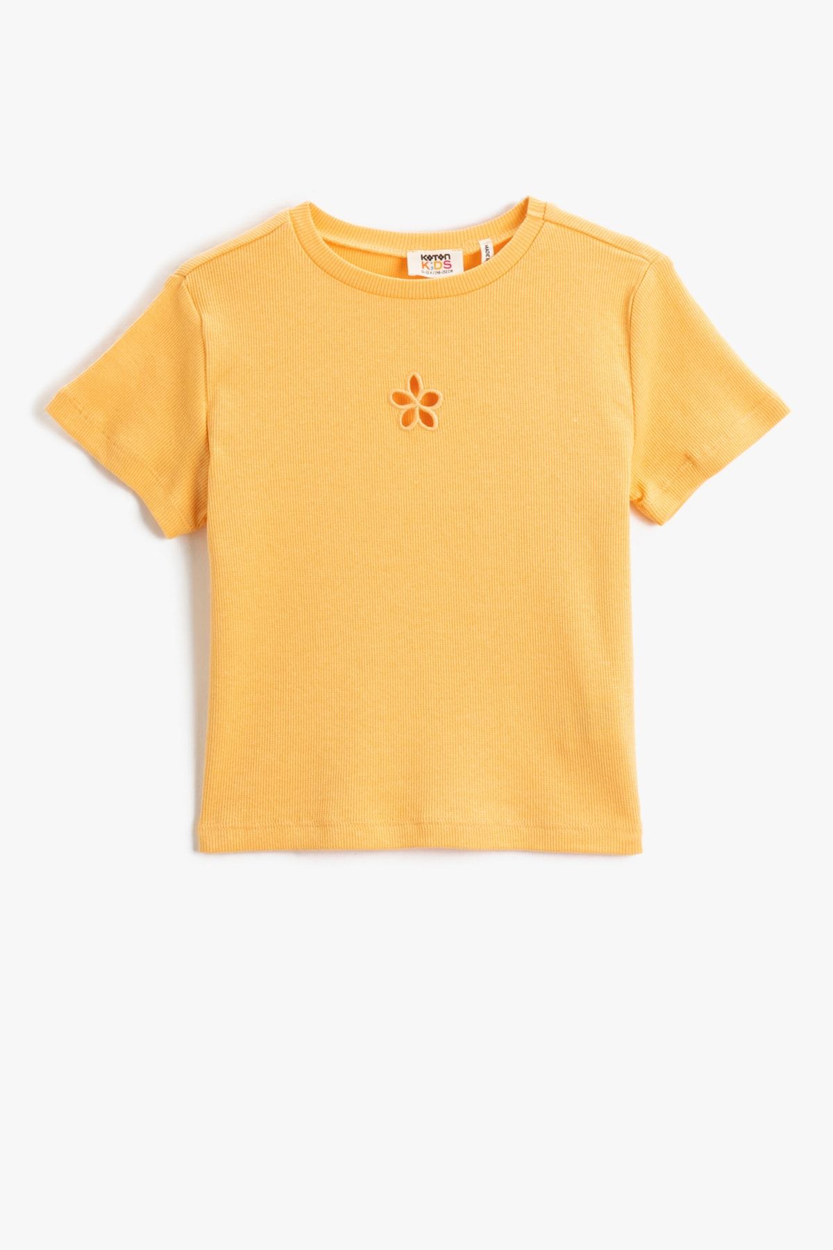 Koton تی شرت نارنجی دخترانه 3SKG10308AK