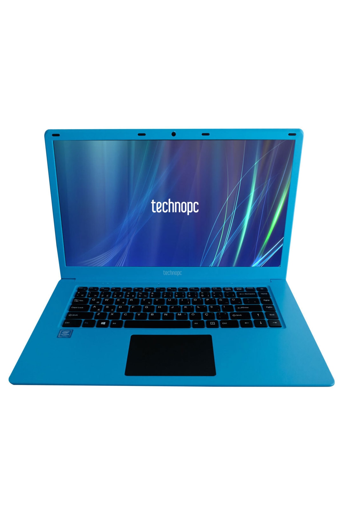 TECHNOPC Ti15n33 N3350e 4gb Ram 128gb + 240gb Ssd Freedos Mavi 15.6 Inc Notebook Taşınabilir Bilgisayar