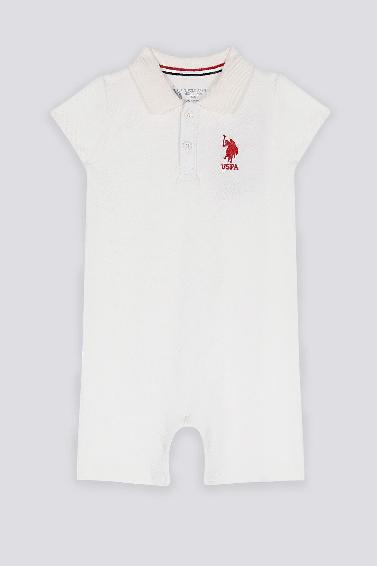 پایه. لباس مخصوص بچه گانه کرم طرح آسمان پولو اسن U.S. Polo Assn.