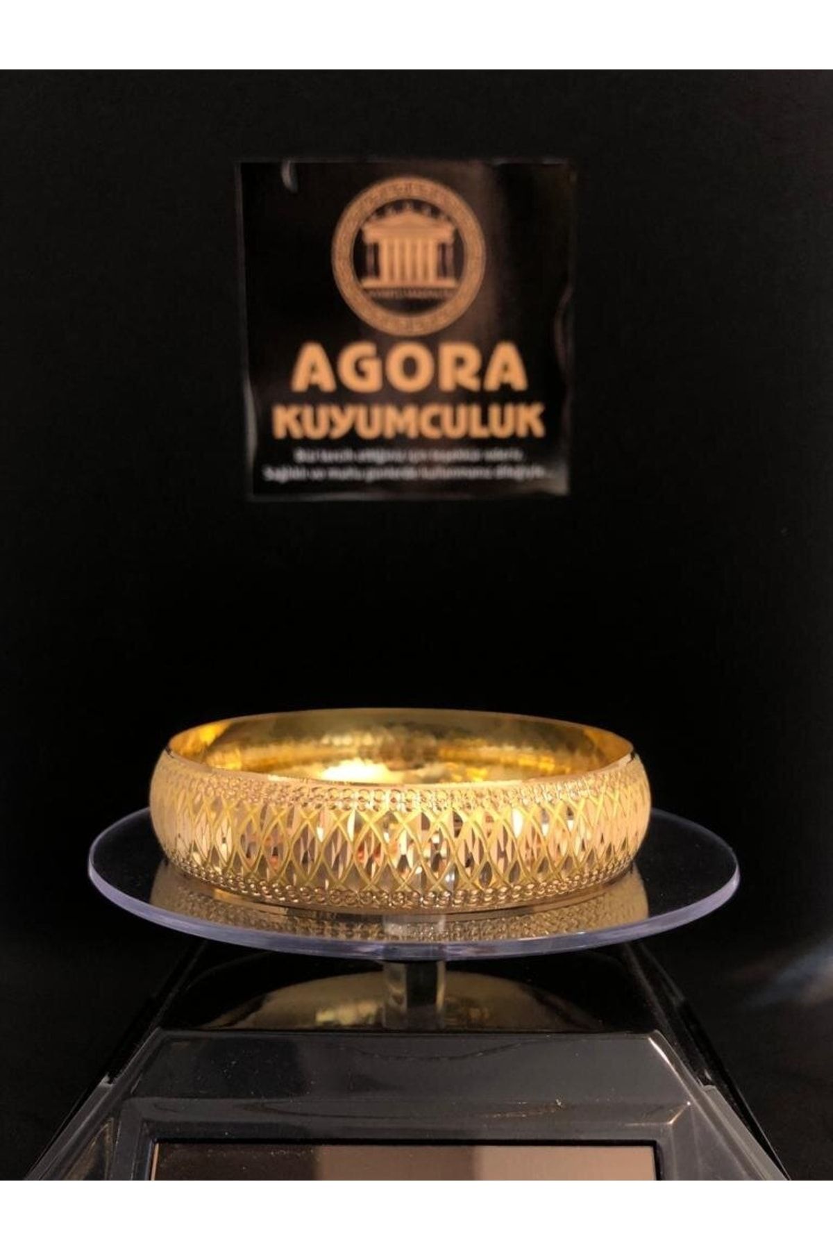 Agora Kıymetli Madenler 22 Ayar 10 gram Yatırımlık Bilezik